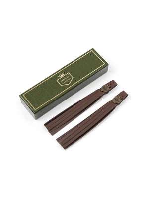 Fairfax & Favor x Le Chameau Boot Tassels -  Cherry Leather