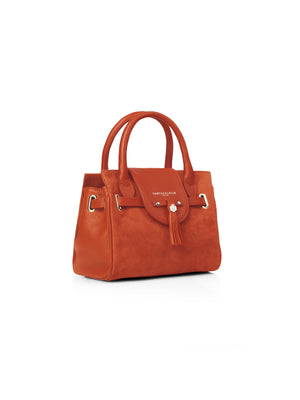 The Mini Windsor Handbag - Sunset Orange