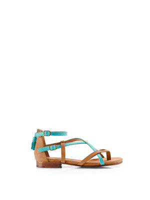 Limited Edition | The Brancaster - Tan & Turquoise