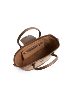 The Windsor Basket Bag - Tan