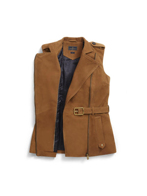 The Primrose Gilet - Tan