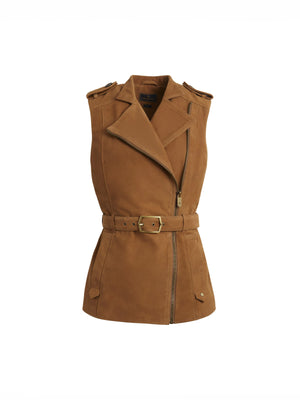 The Primrose Gilet - Tan