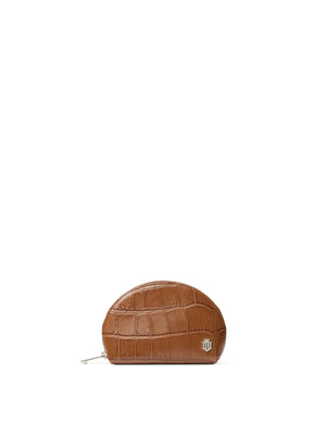 The Chiltern Coin Purse - Tan Croc