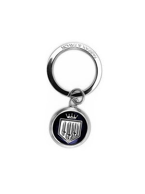 The Metal Key Ring - Navy