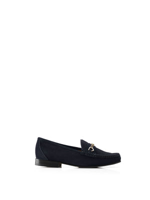 The Apsley - Navy Blue Suede