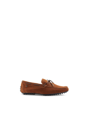 The Aston Driving Shoe - Cognac