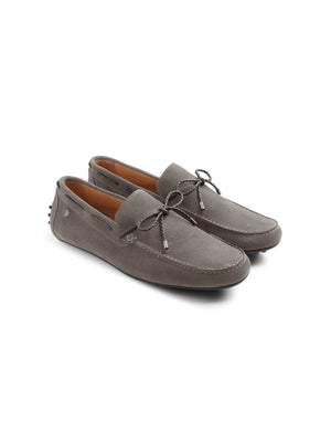 The Aston Driving Shoe - Grey