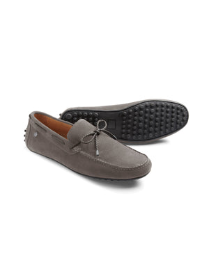 The Aston Driving Shoe - Grey