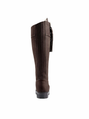 The Shearling Lined Regina (Chocolate) Sporting Fit - Nubuck Boot