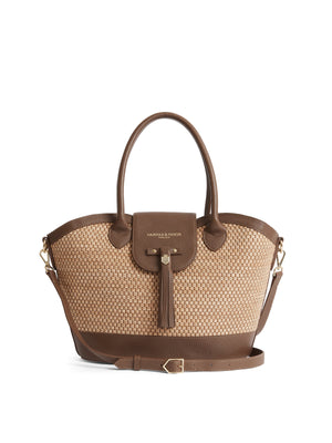 The Windsor Basket Bag - Tan