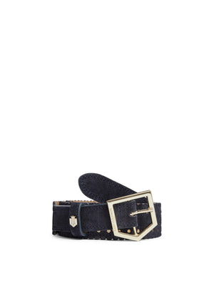 The Regina Belt - Navy & Gold (10 Year Anniversary)