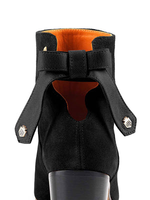 The Blair - Black Suede