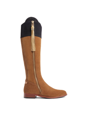 The Regina (Regular Fit) - Tan & Navy (10 Year Anniversary)