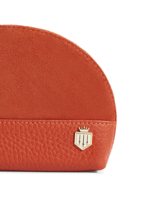 The Chiltern Coin Purse - Sunset Orange