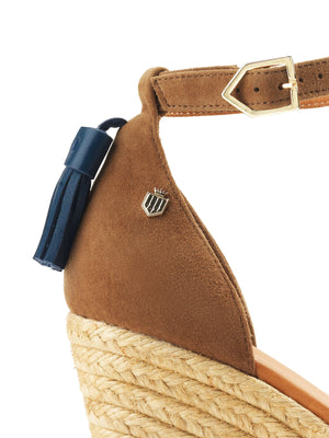 The Monaco Wedge - Tan