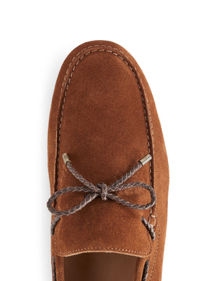 The Aston Driving Shoe - Cognac