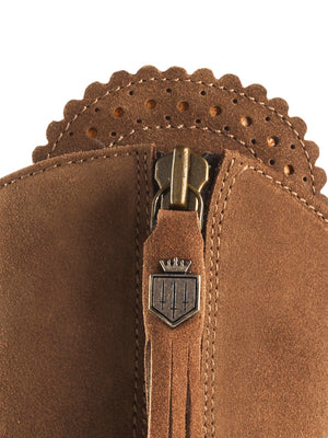 The Regina (Tan) Regular Fit - Suede Boot