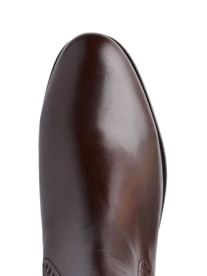The Brogued Chelsea - Mahogany