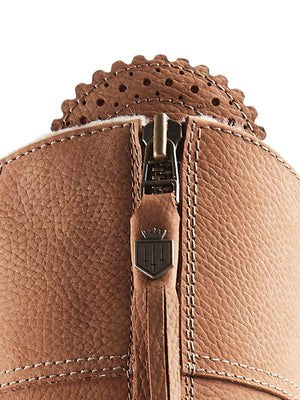 The Shearling Lined Regina (Cognac) Sporting Fit - Nubuck Boot