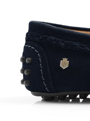 The Holt Driver - Navy & Tan