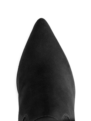 The Soho (Black) - Suede Boot