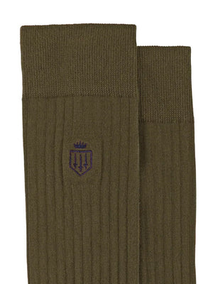 The Signature Men&#039;s Sock - Olive