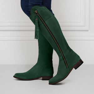 The Regina (Emerald Green) Sporting Fit - Suede Boot