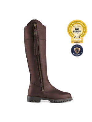 The Explorer (Narrow Fit) - Mahogany Leather