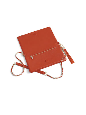 The Finsbury Clutch - Sunset Orange