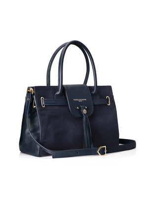 The Windsor Handbag - Navy
