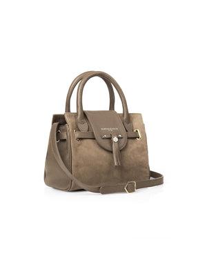 The Mini Windsor Handbag - Taupe