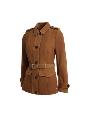 The Frances Jacket - Tan