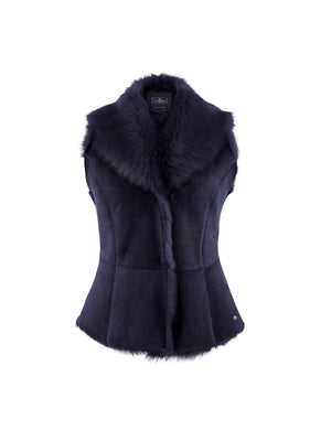 The Elizabeth Gilet - Navy