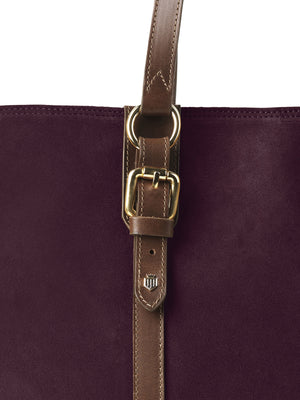 The Gatcombe Tote - Plum