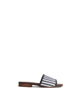 The Heacham - Navy Stripe