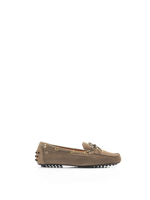 The Henley - Taupe Suede
