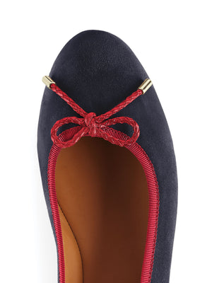 The Marylebone - Navy & Red