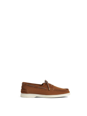 The Wells - Cognac Suede