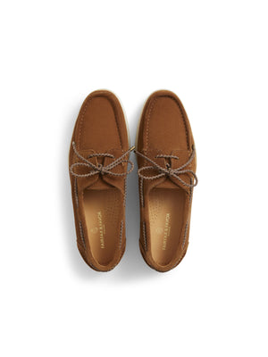 The Wells - Cognac Suede