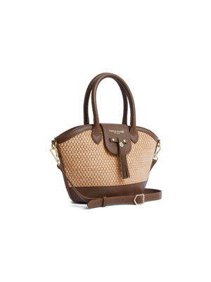 The Mini Windsor Basket Bag - Tan