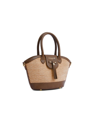 The Mini Windsor Basket Bag - Tan