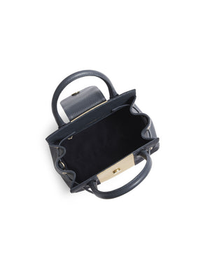 The Mini Windsor Handbag - Navy &amp; Gold (10 Year Anniversary)