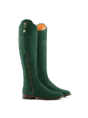 The Regina (Emerald Green) Sporting Fit - Suede Boot