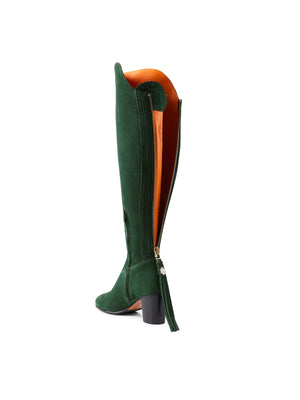 The Heeled Amira - Limited Edition Emerald Green