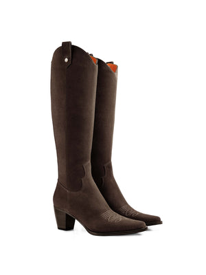 The Knee High Rockingham - Chocolate