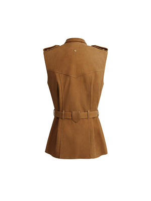 The Primrose Gilet - Tan