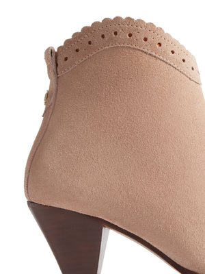 The Regina Ankle Boot - Blush
