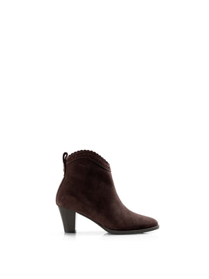 The Regina Ankle Boot - Chocolate