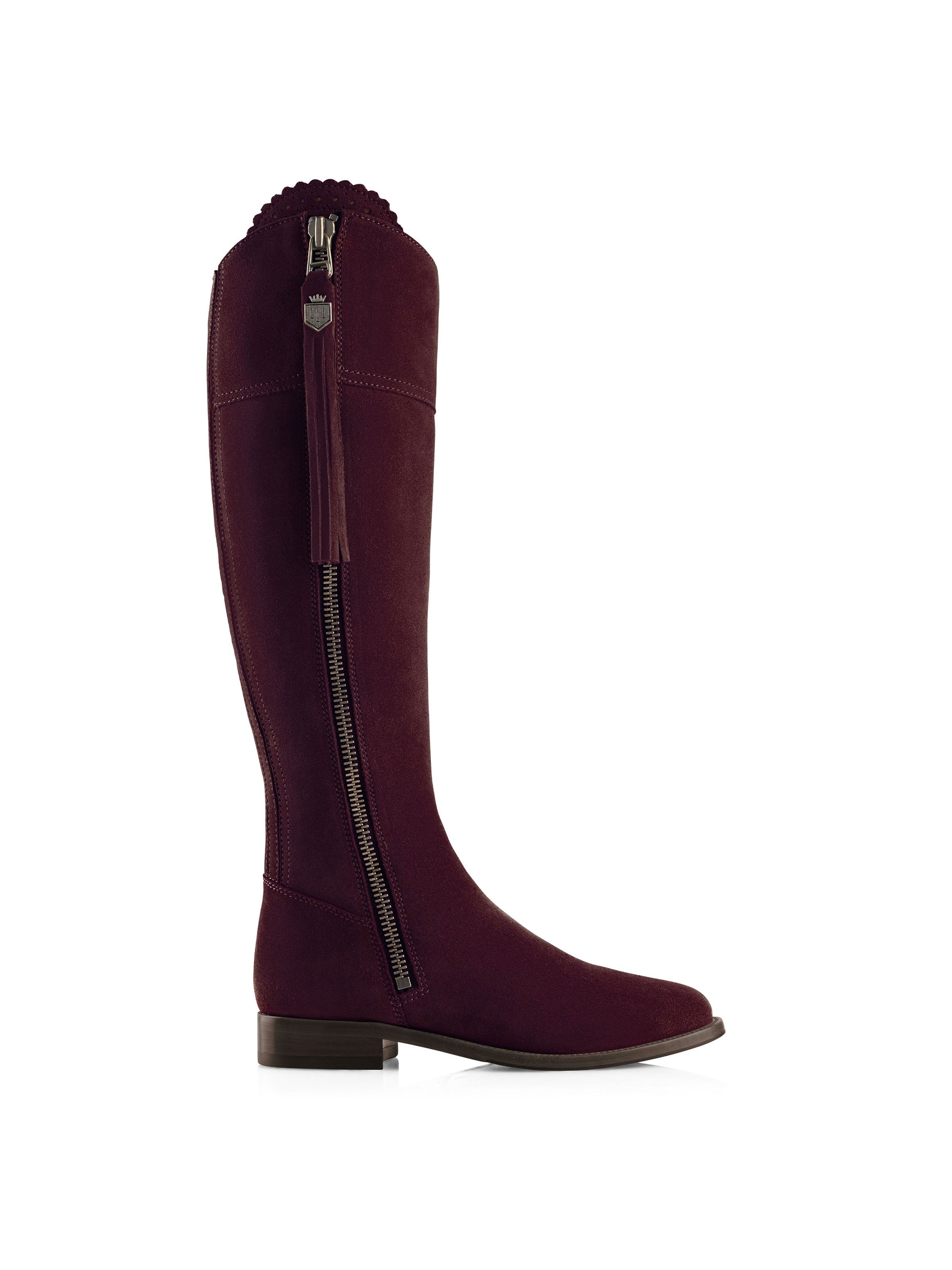 Refurbished Regina - Women's Knee-High Boot Plum Sporting Fit | Refavored