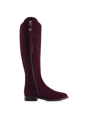 The Regina (Sporting Fit) - Plum Suede